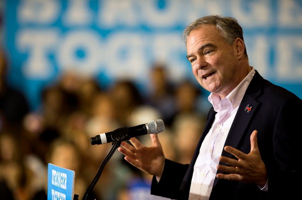 Kaine: U.S. worse than Iraq, Afghanistan on electing women