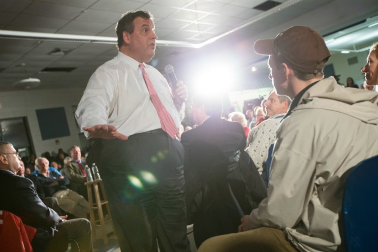 Chris Christie's decision to return to New Jersey comes less than 24 hours after the Republican presidential candidate reportedly told The New York Times he 