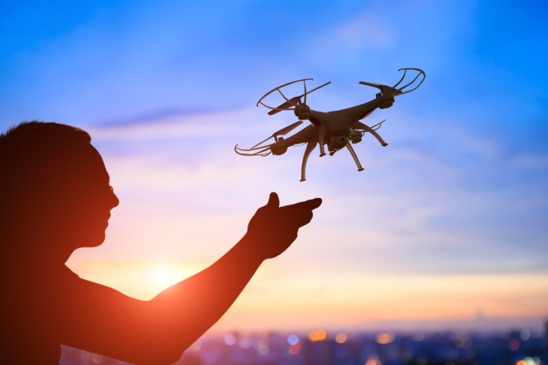 Because drones in the U.S. are restricted in where and when they can fly &mdash; only during daytime and not above people, for example &mdash; the drone industry is limited in the technology's new uses.