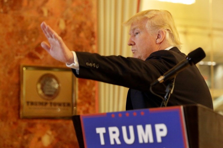 June 16 not only marks the day Donald Trump is set to arrive in Dallas, but it's the first day of the Texas Democrats' statewide convention in San Antonio, a city approximately 275 miles south of Dallas. (AP Photo)