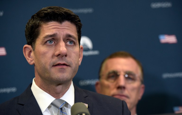 Paul Ryan, who initially announced a plan to keep the current spending levels running through March, is looking to continue those levels through April with a new so-called continuing resolution. (AP Photo)