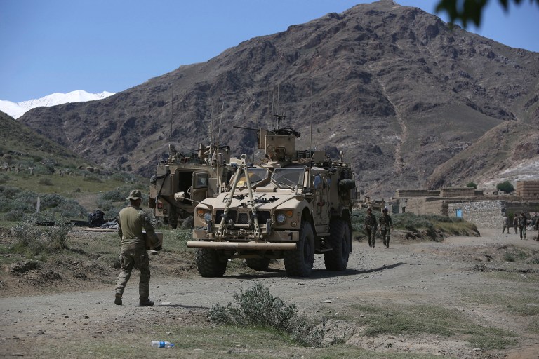 According to the report, the raid took place in the Achin District in Nangarhar Province of Afghanistan on Thursday. American forces were conducting a joint raid with Afghan forces. (AP Photo/Rahmat Gul)