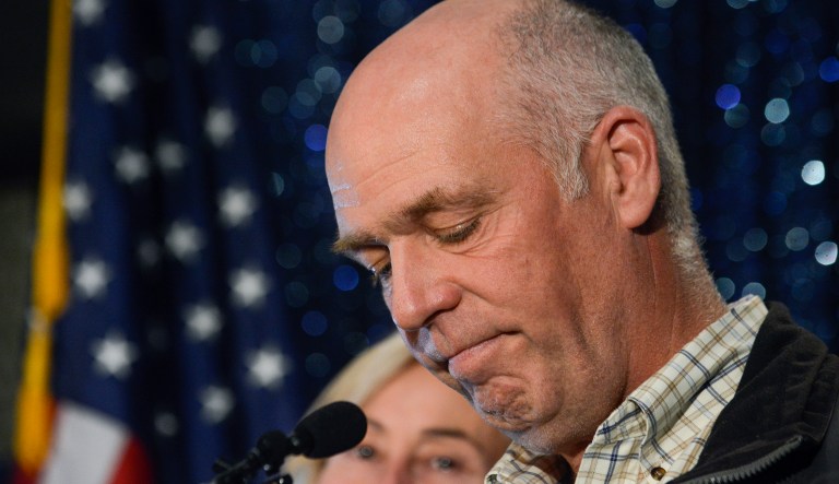 Gianforte was cited for misdemeanor assault after the incident. (Rachel Leathe/Bozeman Daily Chronicle via AP, File)