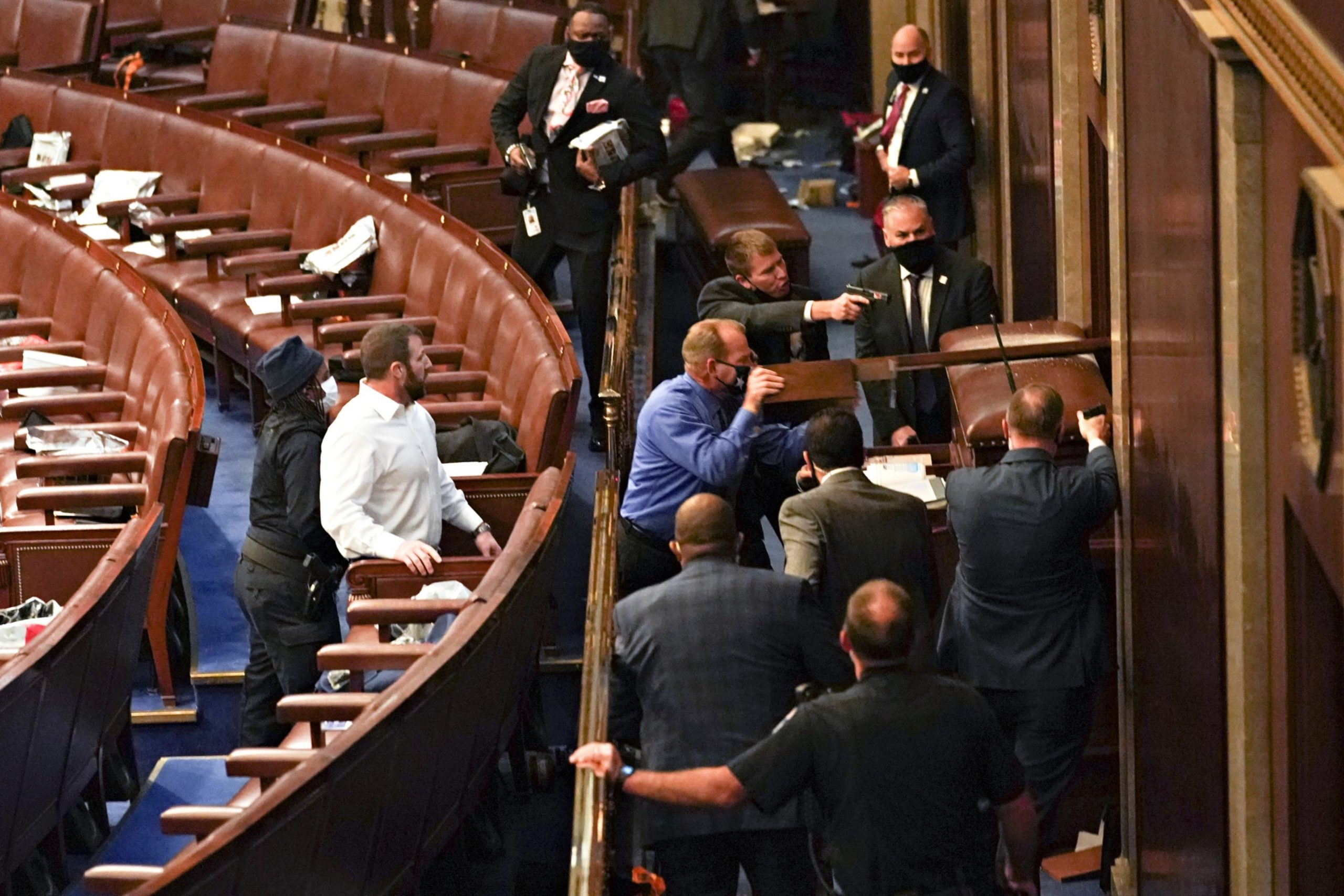 Protests As Joint Session Of Congress Confirms Presidential Election Result