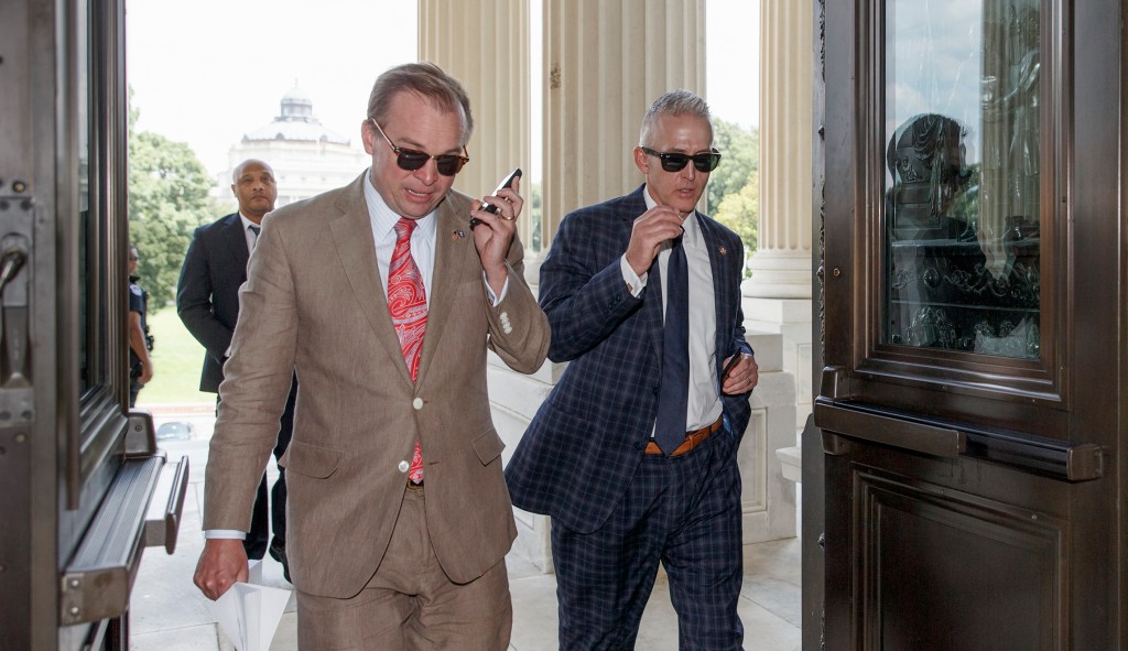 No, OMB Director Mick Mulvaney and Rep. Trey Gowdy don’t really hate each other
