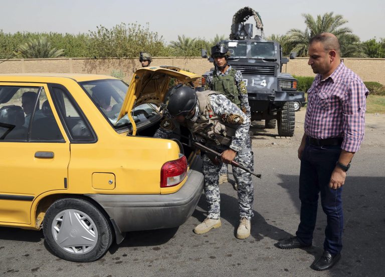 Worried Iraqi capital sees militant push around it