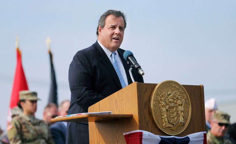 Christie had planned four appearances in Windham, Salem, Exeter and Stratham on behalf of Trump. (AP Photo/Mel Evans)