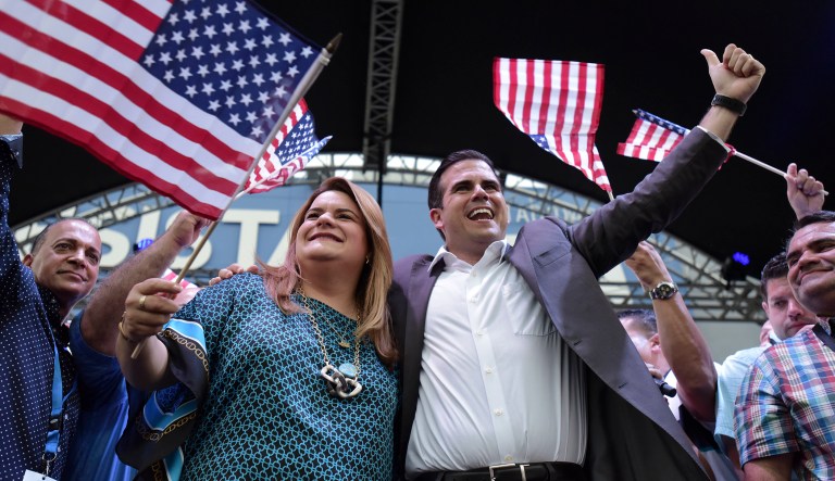 Rossello has also prepared for Puerto Rico's representation in Congress, should the U.S. ever approve it. (AP Photo/Carlos Giusti)
