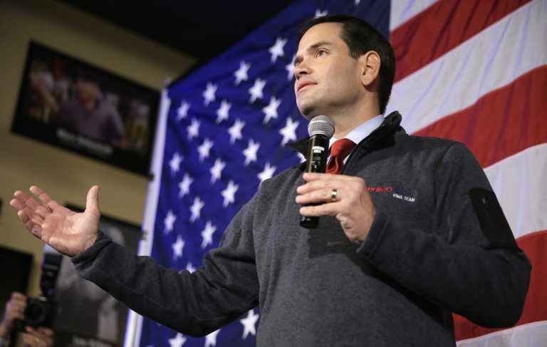 Rubio would create a tax credit for companies that donate to nonprofits that give K-12 tuition scholarships.Â (AP Photo/Charlie Neibergall)
