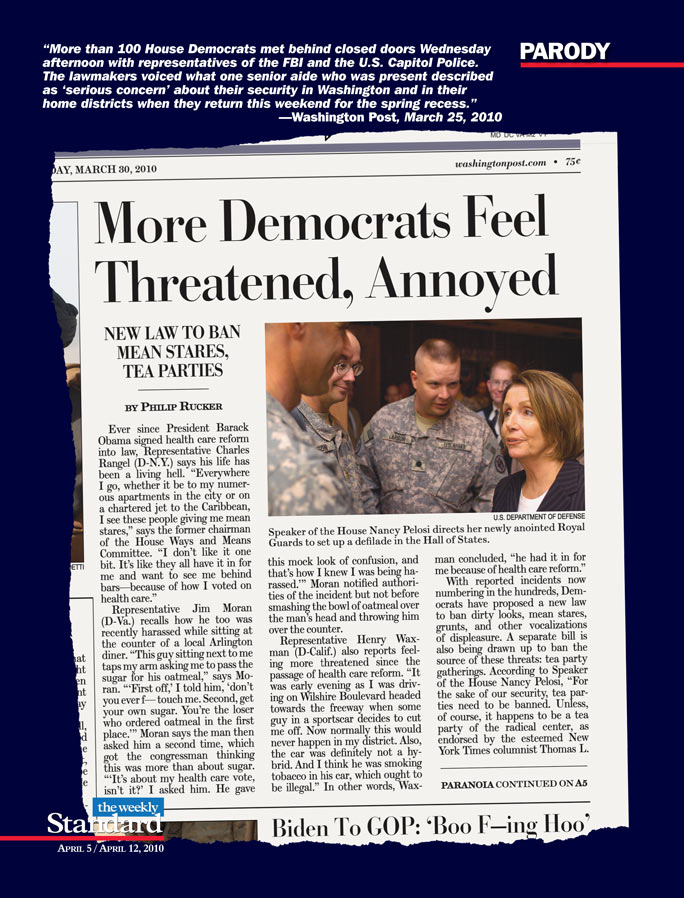 Paranoia of the Democrats