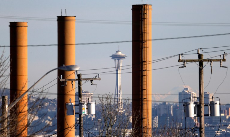 Republican lawmakers say rule is another way to halt climate change and is duplicative. (AP Photo/Elaine Thompson)