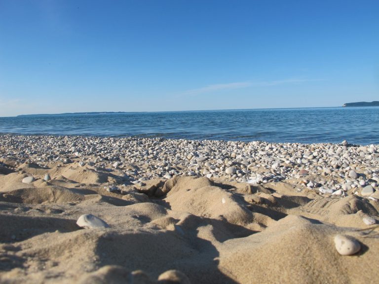 The law officially expands the Sleeping Bear Dunes National Lakeshore in Glen Arbor, Mich., a move that will protect an additional 32,500 acres of Lake Michigan coastline.ÃÂ (AP Photo/John Flesher)