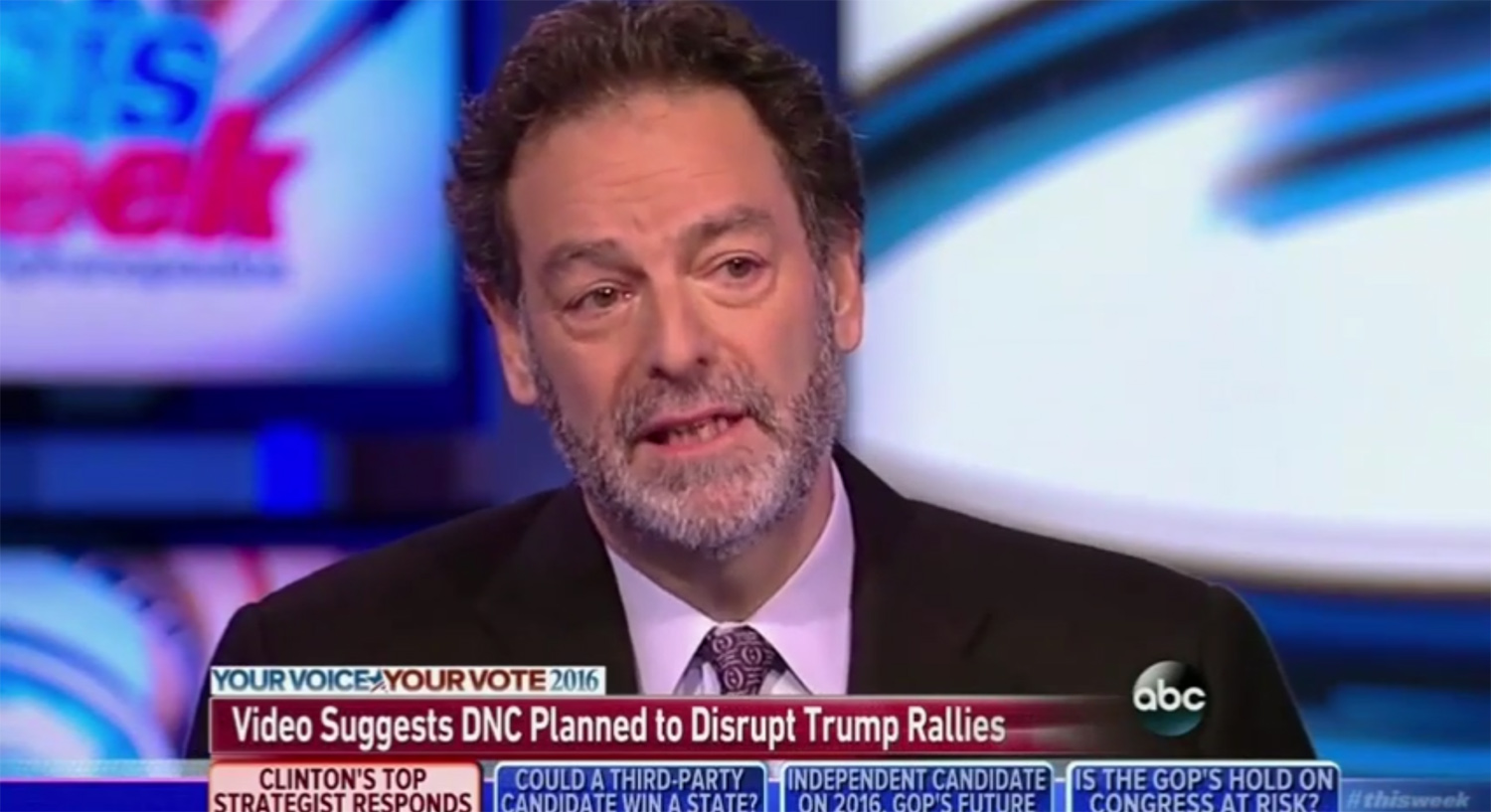 Clinton strategist dodges on video tying Trump rally violence to Dems