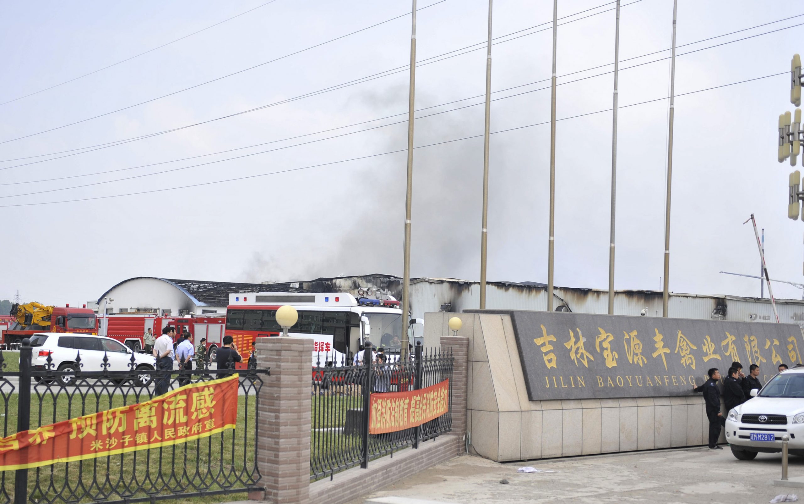 Fire kills 119 at poultry plant in northeast China