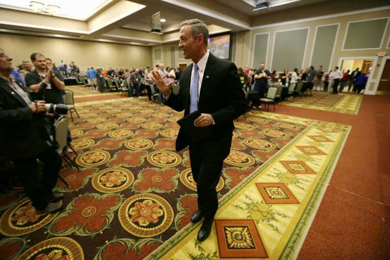 Martin O'Malley's 15 goals are economic and environmental, serving families, immigrants and veterans. (AP Photo)Â 