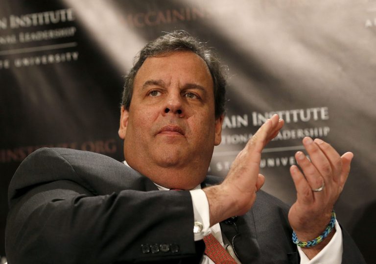New Jersey Gov. Chris Christie on Monday said he would not sign the bill that passed the Senate because its benefits are too generous. (AP/Ross D. Franklin)