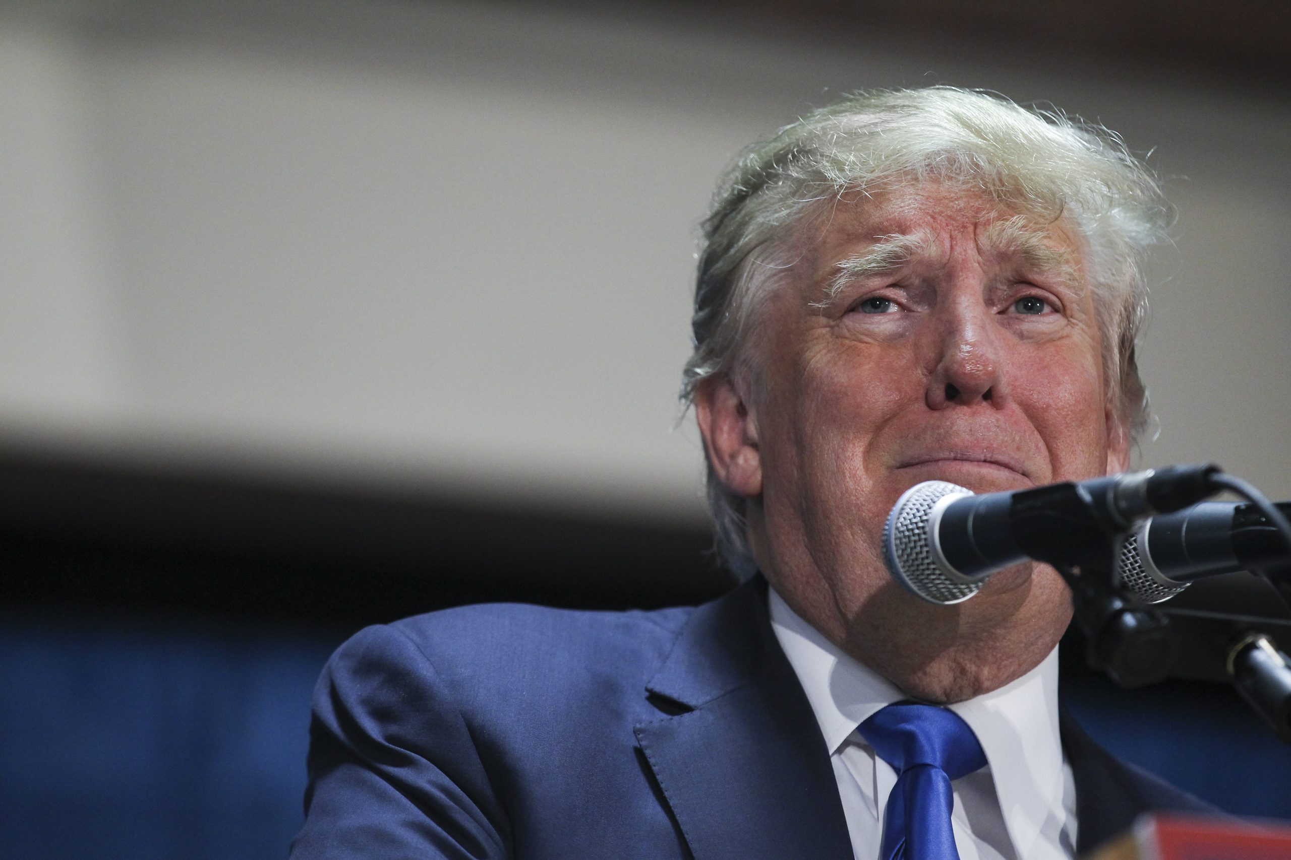 Trump blames Muslim registry idea on reporter