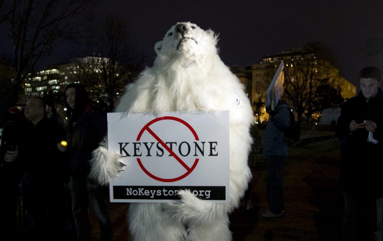 Expect an upsurge of eco-terrorism in the near future because mainstream Big Green powers like the Sierra Club have officially sanctioned civil disobedience against Keystone XL pipeline construction if President Obama approves it. (AP Photo)