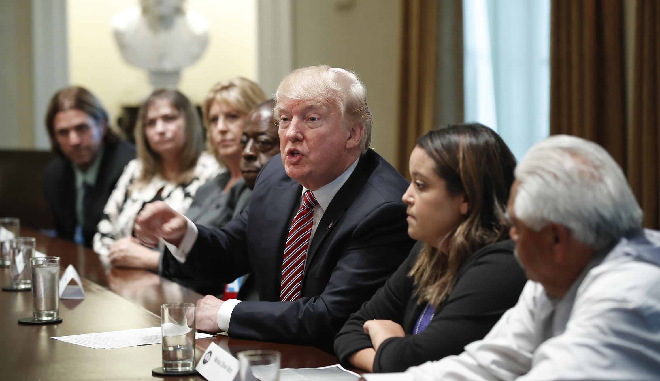 Trump says administration is ‘liberating towns’ from the MS-13 gangs