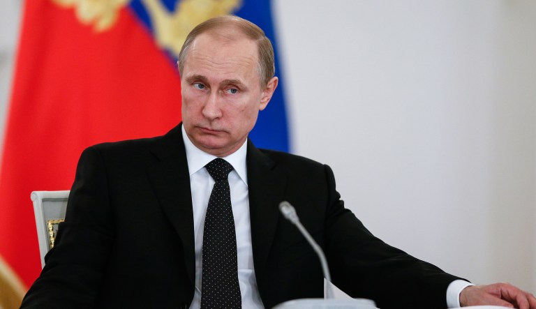 Internal political pressure, in conjunction with Putin's vision of a weaker U.S. state, could explain why the Russian president knew about the North Korean nuclear program for the last two decades and chose to do nothing to oppose it. (AP Photo/Sergei Ilnitsky, Pool)