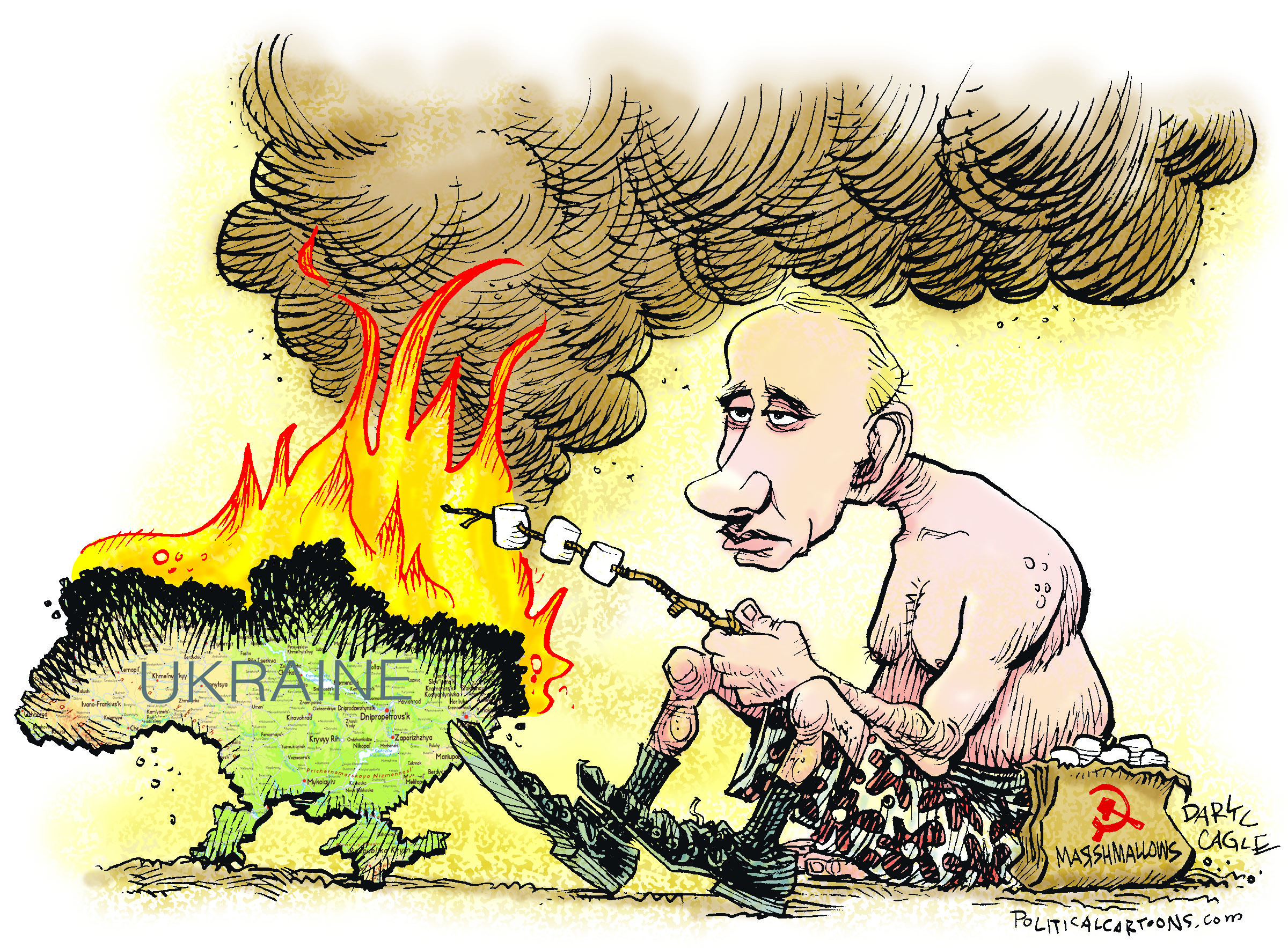Editorial cartoon: Ukraine