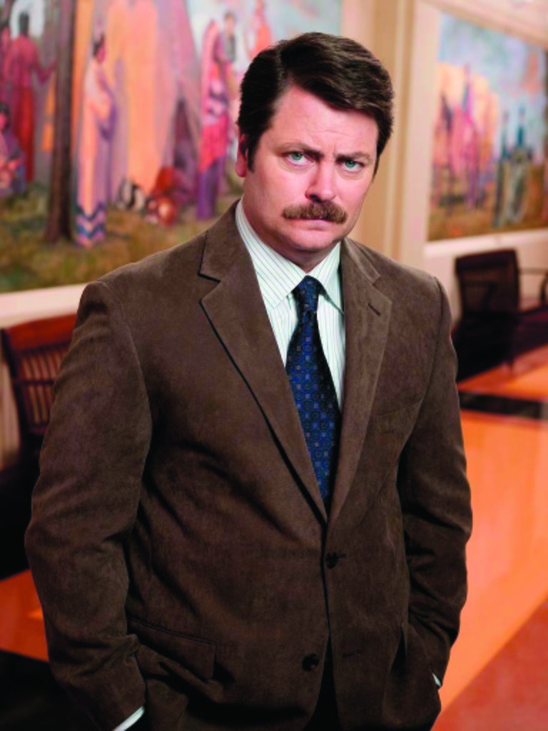 Nick Offerman offers tips for posterity in one-man show