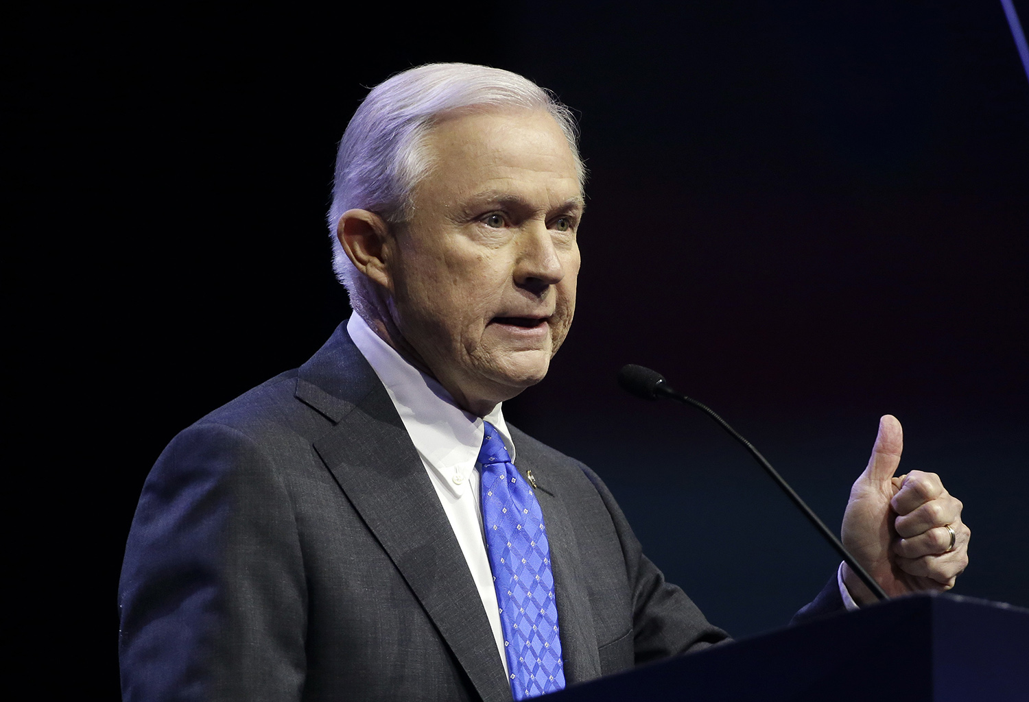 Sessions: Trump won’t have to fund own campaign