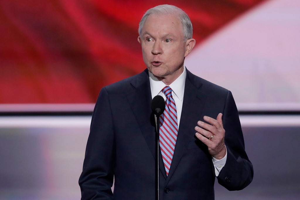 Jeff Sessions to make formal nomination of Trump