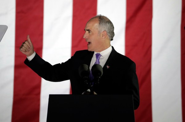 Why does Bob Casey have a problem with free speech and due process?