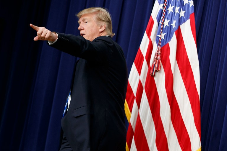 Less than a year ago the Republican nominee said the U.S. can no longer 