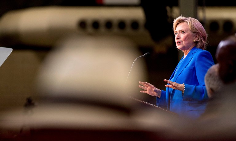 Hillary Clinton's campaign is now coming under pressure to be transparent, for a change, about her precise health situation. And rightly so. (AP Photo/Andrew Harnik)