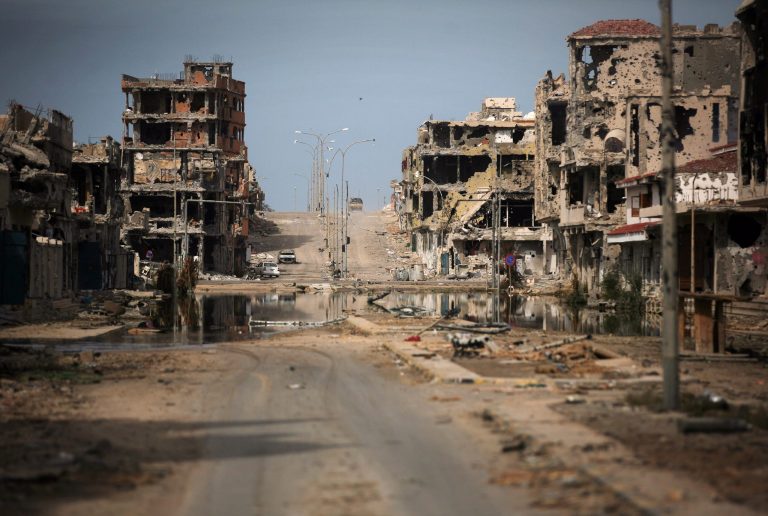 The battle to liberate Sirte has been going on for three months, but the U.S. airstrikes began Aug. 1. (AP Photo/Manu Brabo, File)