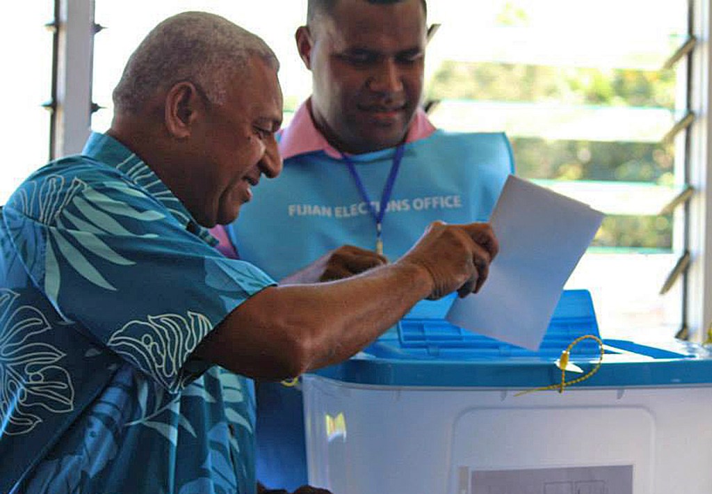 Fiji’s military ruler headed for big election win