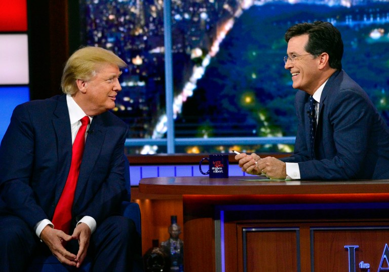 Critics have said the joke was indecent and perhaps even homophobic. (John Paul Filo/CBS via AP)