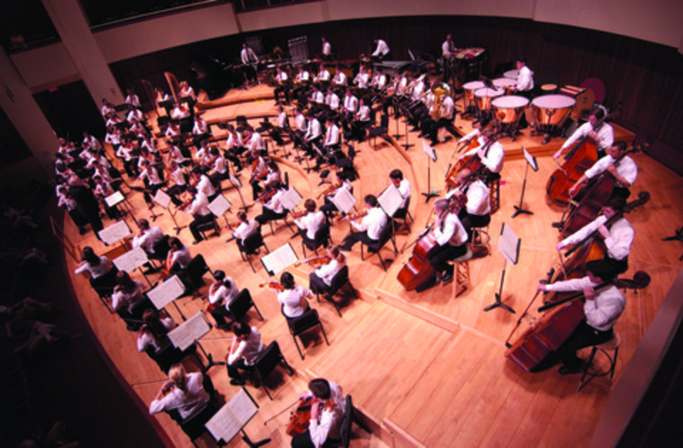 Student virtuosos play for the kids at U.Md.