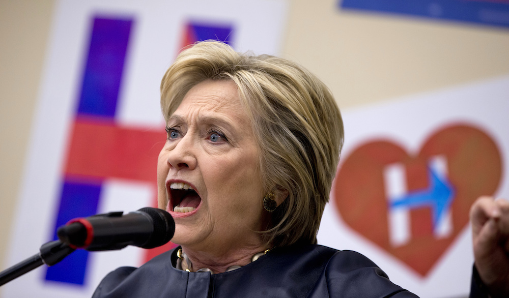 Clinton: Trump’s rhetoric akin to ‘political arson’