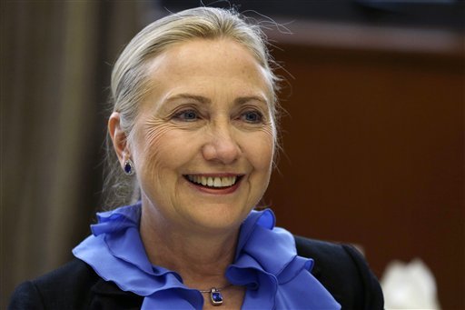 Secretary of State Hillary Rodham Clinton (AP Photo/Matt Rourke, File)