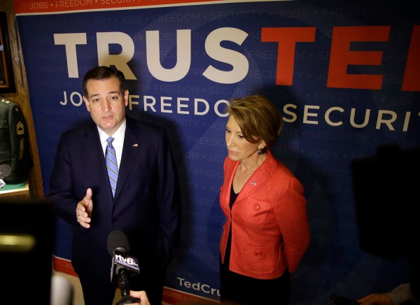 Cruz defends Carly veep pick
