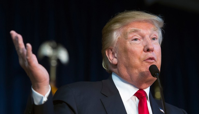 Trump is reportedly considering being less engaged on behalf of Strange ahead of a Sept. 26 Republican primary runoff. (AP Photo/Cliff Owen, File)