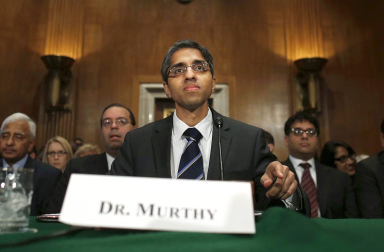 Dr. Vivek Hallegere Murthy, President Obama's nominee to be the next U.S. Surgeon General. (AP/Charles Dharapak)