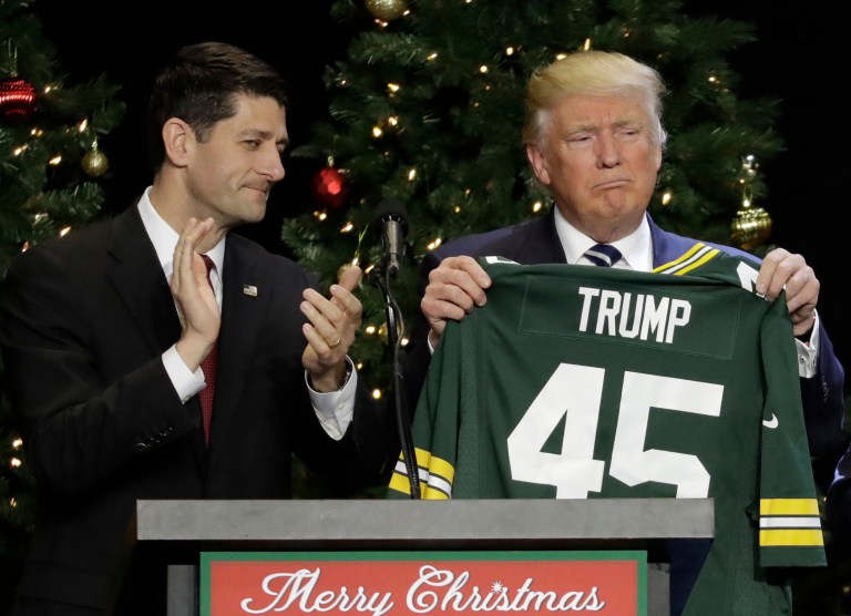 For a candidate with no ties to lawmakers, the attention paid to House Republicans is significant. (AP Photo/Morry Gash)