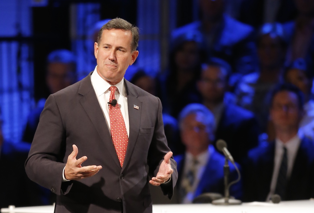 Rick Santorum claims Obama ‘exacerbated racism’ long before Trump