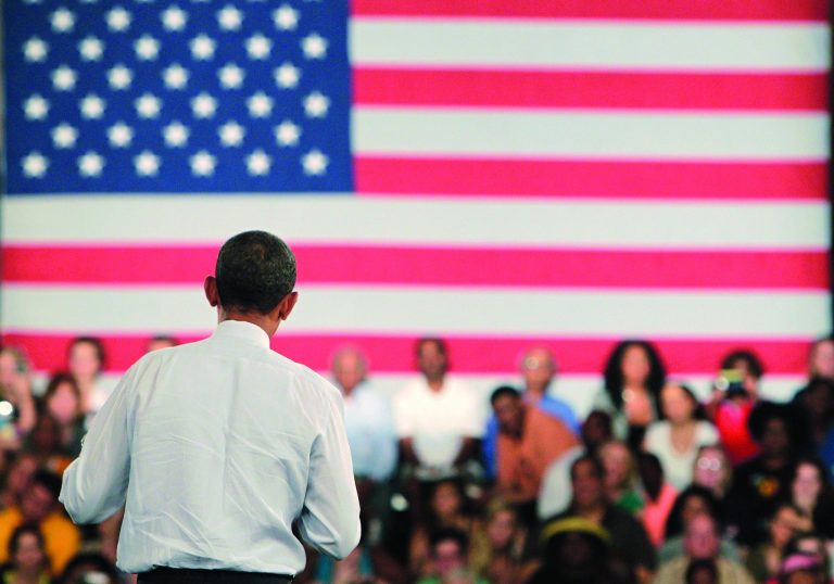 President Obama and his team are not backing away from attacks on Bain Capital. (Photo by Jay LaPrete/Getty Images)