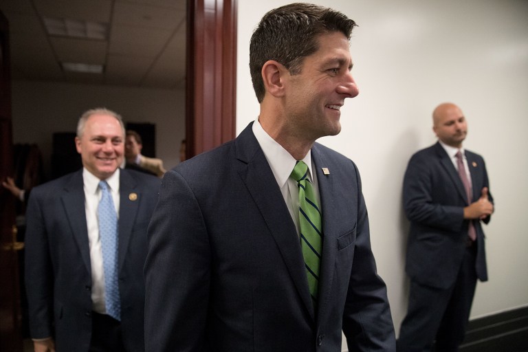 The Hill ran an anonymously sourced story this week saying Paul Ryan wouldn't try to remain on as the House speaker, but when asked about that story on WTAQ radio in Green Bay, Ryan said, 
