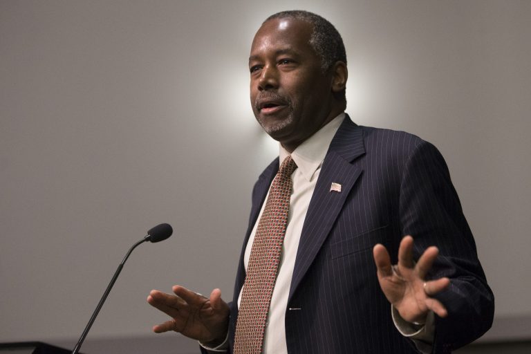 Ben CarsonÂ did concede he would have 