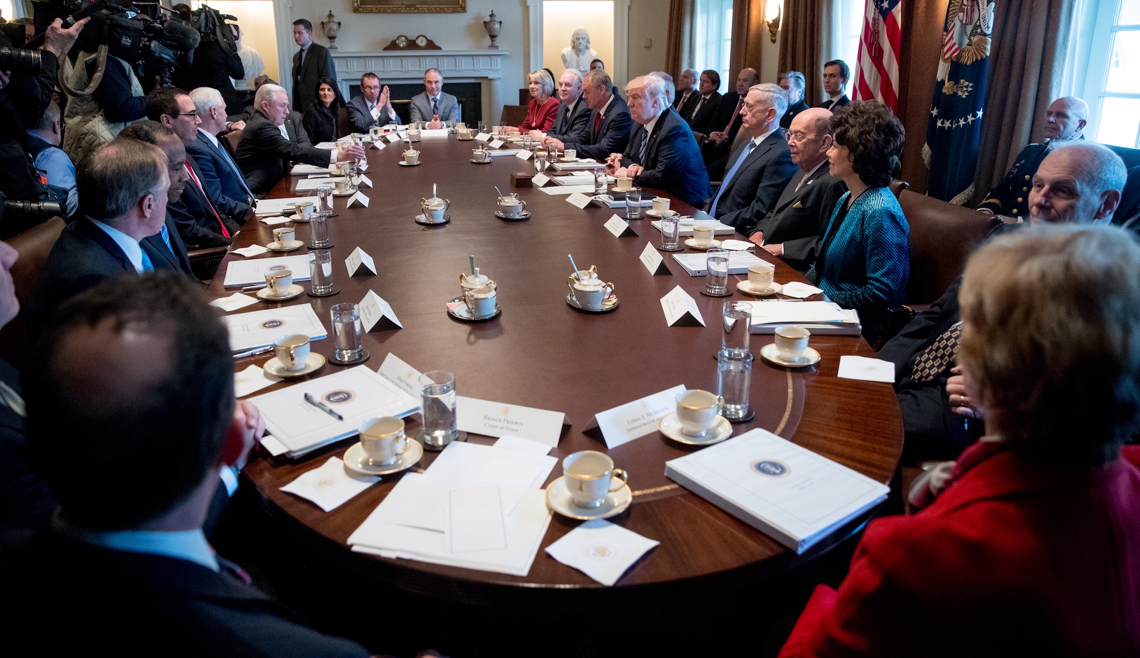 Trump’s high-priced headache: Lavish spending by his Cabinet