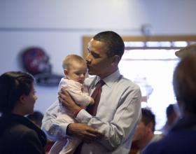 Obama, Hard at Work