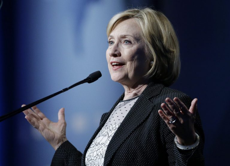 Former Secretary of State Hillary Clinton said she would decide whether or not to run for the White House by New Year's Day, a few weeks earlier in the process than her previous campaign.ÃÂ (AP Photo/John Locher)