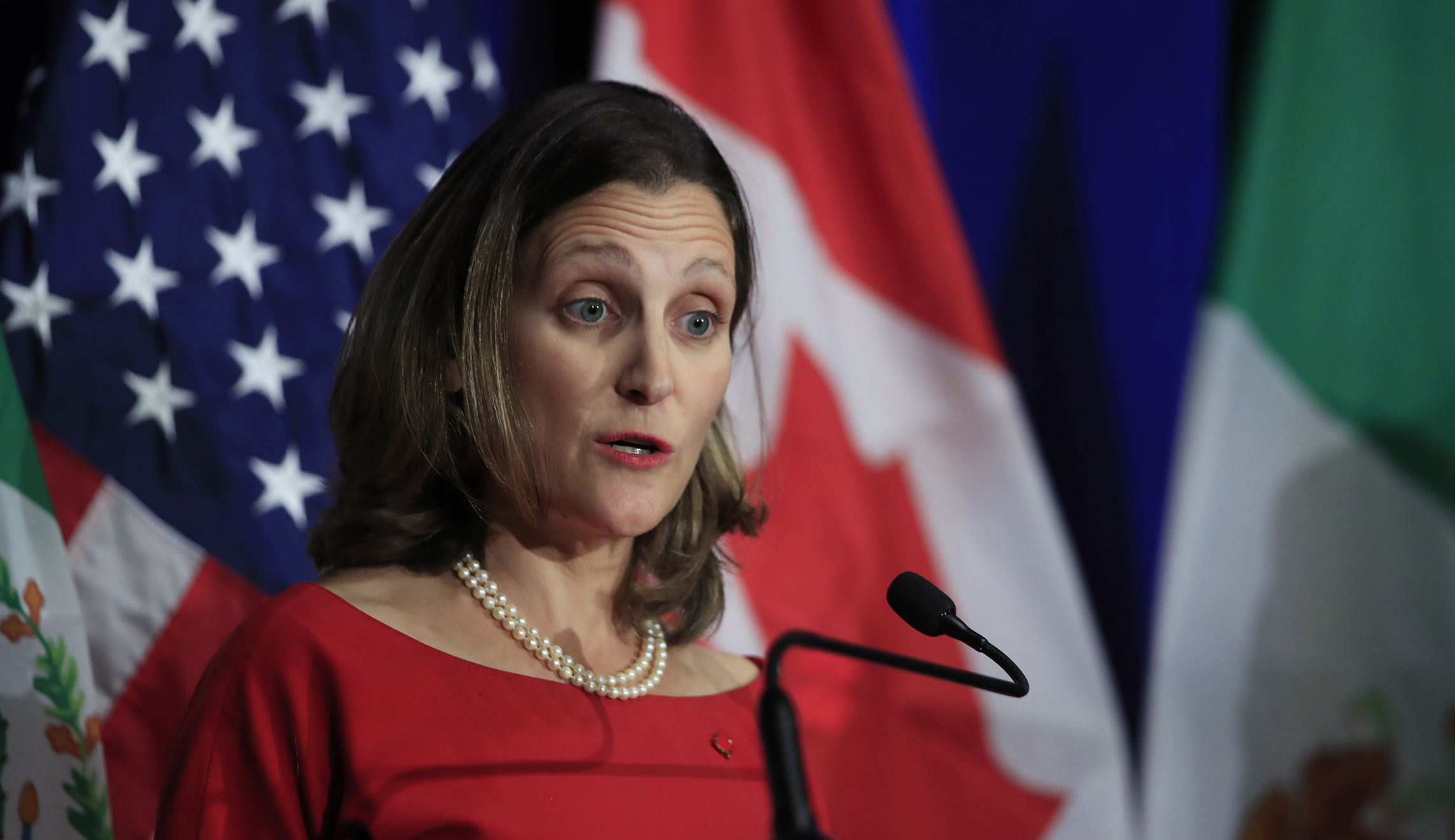 Canada’s foreign minister: We ‘cannot agree’ to US NAFTA demands