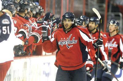 Caps’ Perreault making a claim on roster spot